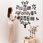 Wooden Led Family Tree - Black Ember - SJB-DIAMOND ELITES