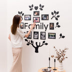 Wooden Led Family Tree - Black Ember - SJB-DIAMOND ELITES