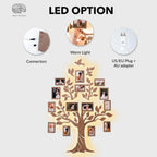 Wooden Led Family Tree - Nova - SJB-DIAMOND ELITES