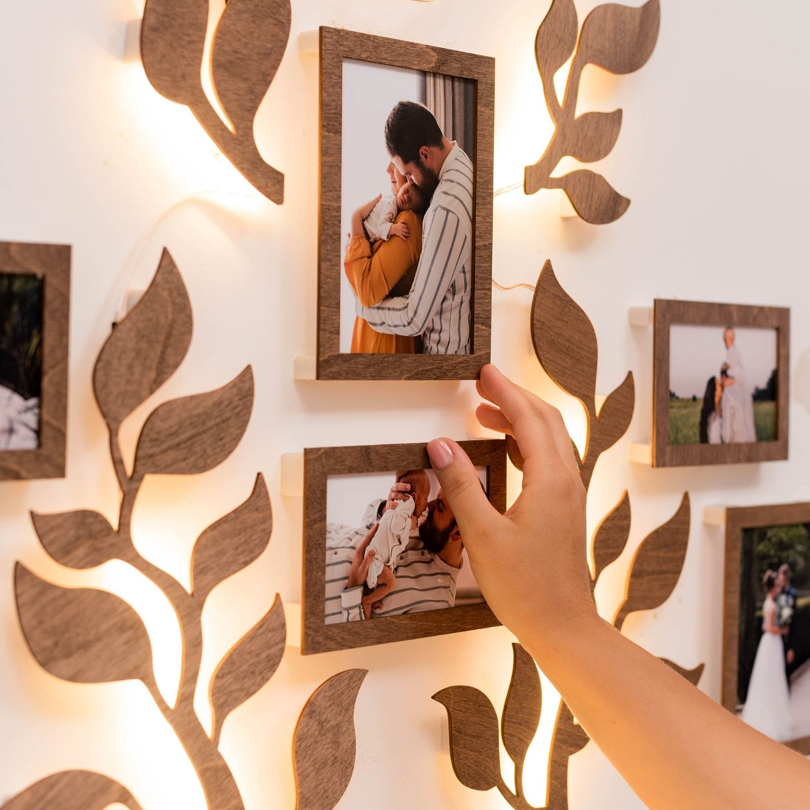 Wooden Led Family Tree - Nova - SJB-DIAMOND ELITES
