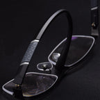 Lightweight Alloy Semi-Rimless Reading Glasses For  Men And Women With Quality Half Frame  Men Reading Glasses  For Men New Retro Eyewear