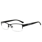 Lightweight Alloy Semi-Rimless Reading Glasses For  Men And Women With Quality Half Frame  Men Reading Glasses  For Men New Retro Eyewear