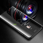 Lightweight Anti Peeping Magnetic Double-Sided Privacy Clear Back Metal Bumper Anti-Spy Phone Cases Cover for iPhone iPhone Smart Mirror Flip Case For iPhone 13 12 11 Pro XS Max XR Magnetic Stand Cover Stevvex