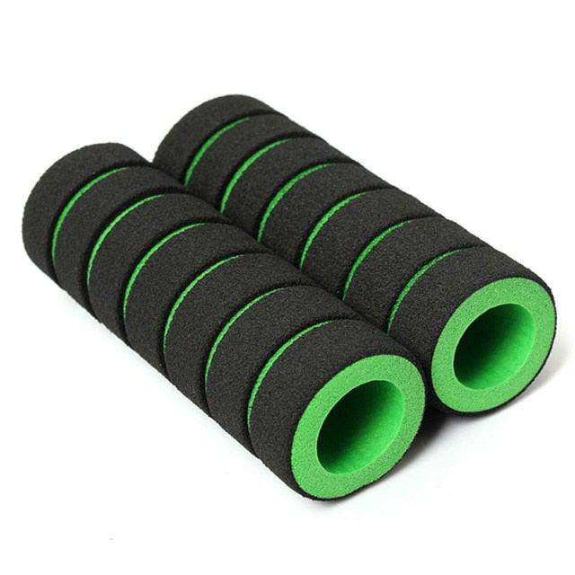 Lightweight Bike Handlebar Foam Sponge Cycling Anti-Shock Non-Slip Skid-Proof Handle Bar Grips Bike Foam Handlebar Cover Handle Bar Foam Soft Grips Sponge Non-Slip Handle Grips For Bike Racing Bicycle Motorcycle Stevvex