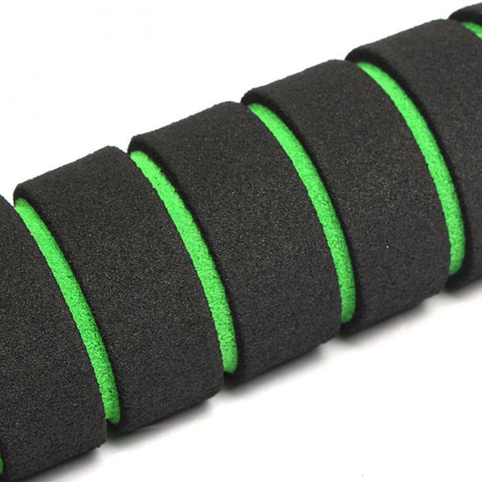 Lightweight Bike Handlebar Foam Sponge Cycling Anti-Shock Non-Slip Skid-Proof Handle Bar Grips Bike Foam Handlebar Cover Handle Bar Foam Soft Grips Sponge Non-Slip Handle Grips For Bike Racing Bicycle Motorcycle Stevvex