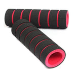 Lightweight Bike Handlebar Foam Sponge Cycling Anti-Shock Non-Slip Skid-Proof Handle Bar Grips Bike Foam Handlebar Cover Handle Bar Foam Soft Grips Sponge Non-Slip Handle Grips For Bike Racing Bicycle Motorcycle Stevvex