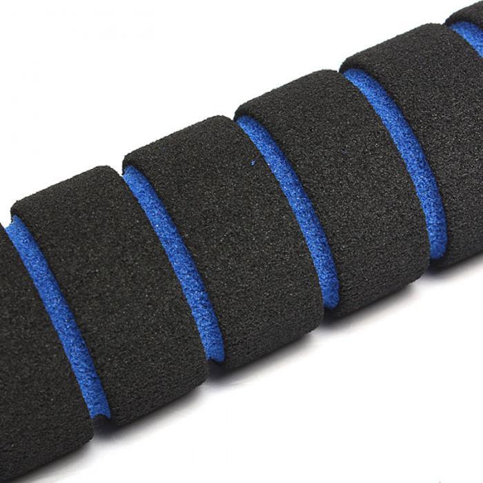 Lightweight Bike Handlebar Foam Sponge Cycling Anti-Shock Non-Slip Skid-Proof Handle Bar Grips Bike Foam Handlebar Cover Handle Bar Foam Soft Grips Sponge Non-Slip Handle Grips For Bike Racing Bicycle Motorcycle Stevvex