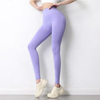 Lightweight Gym Yoga Seamless Pants Sports Clothes High Waist Lift Skinny Tight Stretchy High Waist Athletic Exercise Fitness Leggings Comfortable Activewear Pants Stevvex