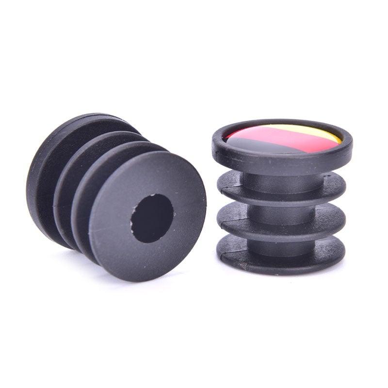 Lightweight Mini Bicycle National Flag Handlebar End Plugs For Mountain Road Bike Bicycle Grips Parts Protective Cover Handlebar Bar End Plugs Plastic Bike Handlebar End Caps For Road Bike Most Bicycle Stevvex