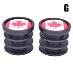 Lightweight Mini Bicycle National Flag Handlebar End Plugs For Mountain Road Bike Bicycle Grips Parts Protective Cover Handlebar Bar End Plugs Plastic Bike Handlebar End Caps For Road Bike Most Bicycle Stevvex
