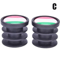Lightweight Mini Bicycle National Flag Handlebar End Plugs For Mountain Road Bike Bicycle Grips Parts Protective Cover Handlebar Bar End Plugs Plastic Bike Handlebar End Caps For Road Bike Most Bicycle Stevvex