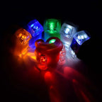 Lightweight Mini LED Silicone Bicycle Front Rear Light Waterproof Mountain Road Bike Cycling Headlight Tail Warning Lamp Silicone LED Bike Light Bike Headlight And Taillight Multi-Purpose Waterproof Bike Light For Cycling Stevvex