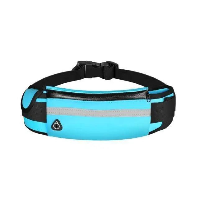 Lightweight Sports Running Waist Bag Unisex Belt Bag Waterproof Fanny Pack Bright Colors Fitness Workout Waist Bag Stevvex