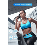 Lightweight Sports Running Waist Bag Unisex Belt Bag Waterproof Fanny Pack Bright Colors Fitness Workout Waist Bag Stevvex