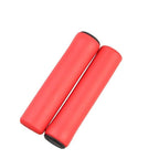 Lightweight Super Light Silicone Non-Slip Shock Absorption Road Handle Bike Parts Silica Gel Super Light Anti-Skid Shock Proof Handle Bar Locking Grips Cycling Grips Accessory Stevvex