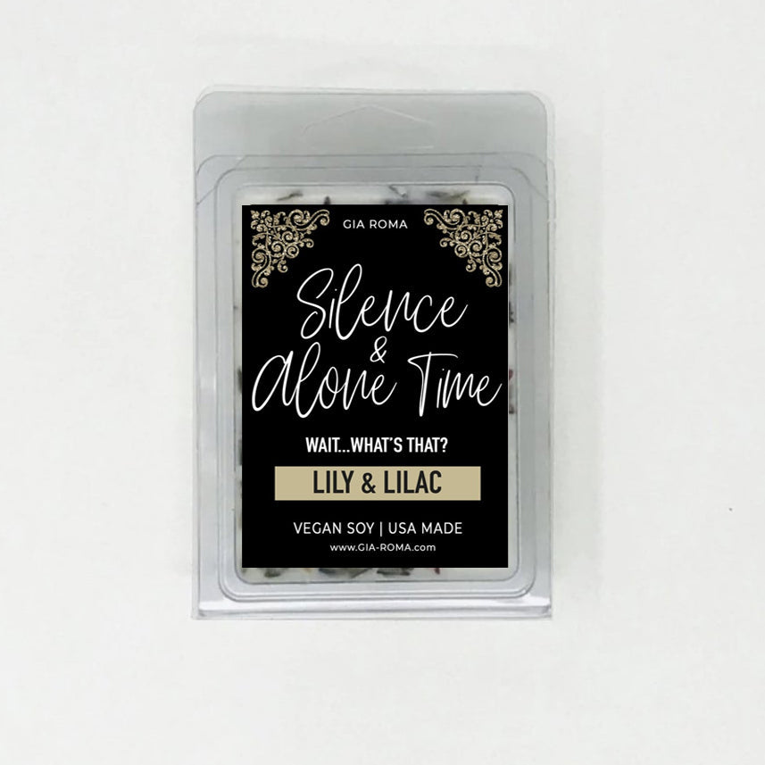 Lily Lilac Vegan Soy Wax Melts Dye Free Hand Poured With Earthy Botanicals Long Lasting Scent BandsCo Straps
