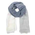 Linen Cotton Blend Wrap Scarf BandsCo Straps
