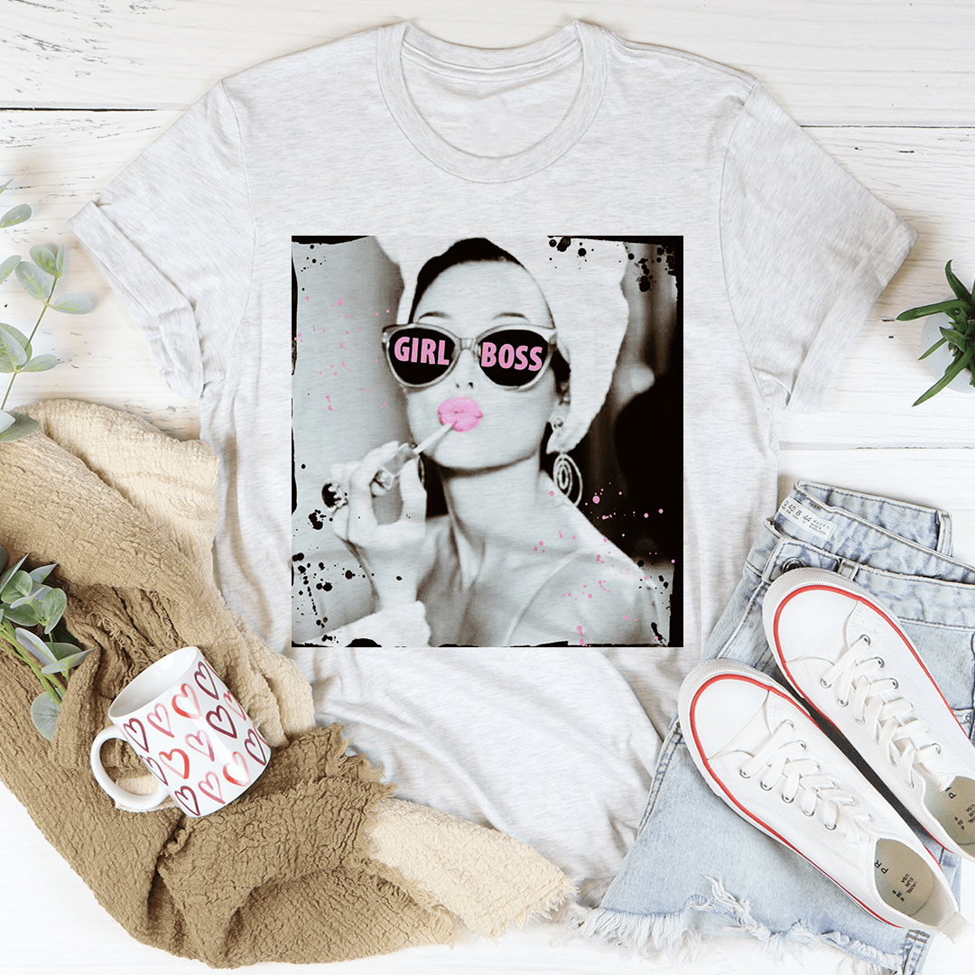 Lipstick Girl Boss Tee Lootquake LLC
