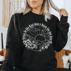 Listen To The Wind Blow Watch The Sun Rise Sweatshirt Peachy Sunday