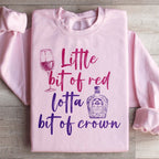 Little Bit Of Red Sweatshirt Peachy Sunday