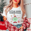 Little Miss Christmas Tee Peachy Sunday