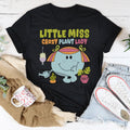 Little Miss Crazy Plant Lady Tee Peachy Sunday