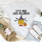 Little Miss Loves Halloween Tee Peachy Sunday