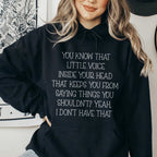 Little Voice Hoodie Peachy Sunday