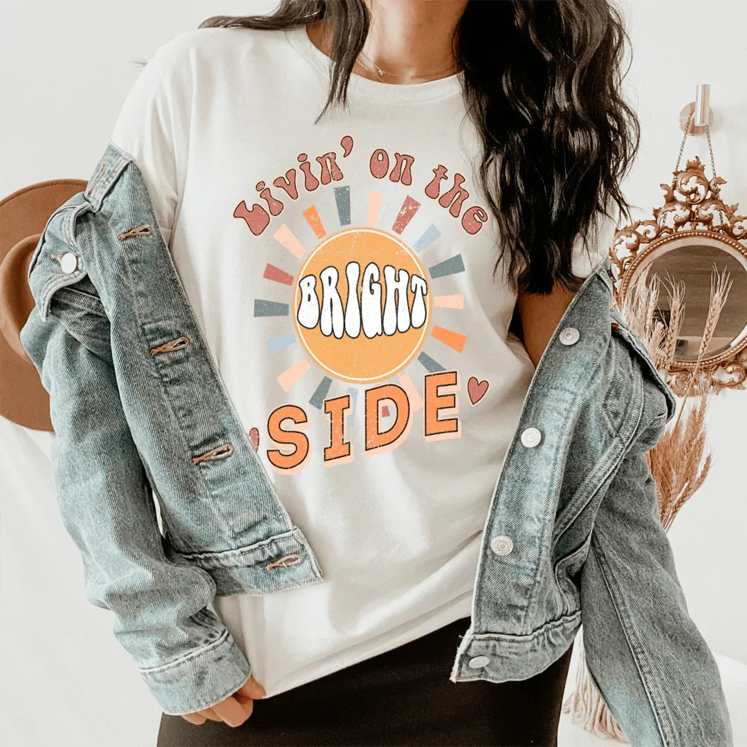 Livin' On The Bright Side Tee - SJB-DIAMOND ELITES