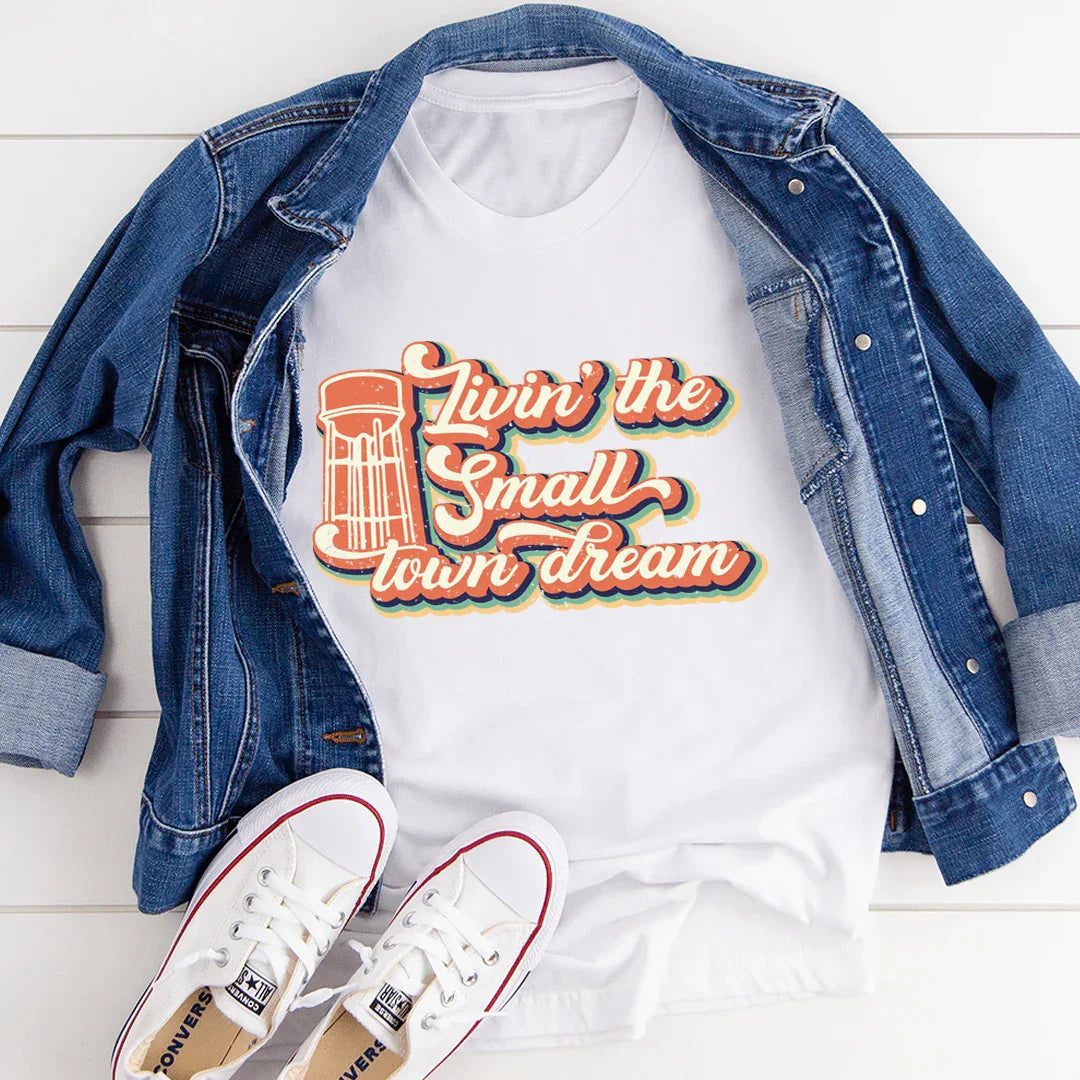 Livin' The Small Town Dream Tee - SJB-DIAMOND ELITES