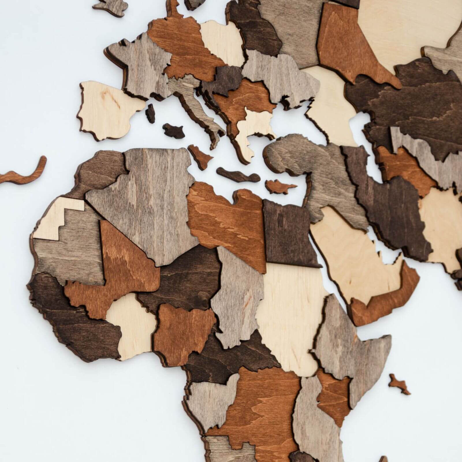 Brown Wall Art for Living Room Enjoy The Wood