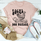 Local Egg Dealer Tee Peachy Sunday