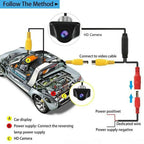 Car Rear View Reverse Camera Parking Backup Cam HD Night Vision Waterproof 170° Pi-Mart