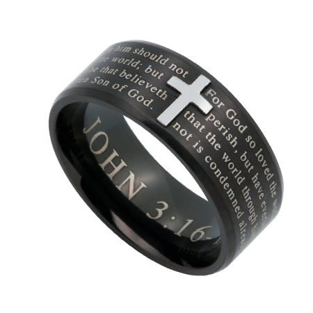 Black Logos Ring KingdomWear