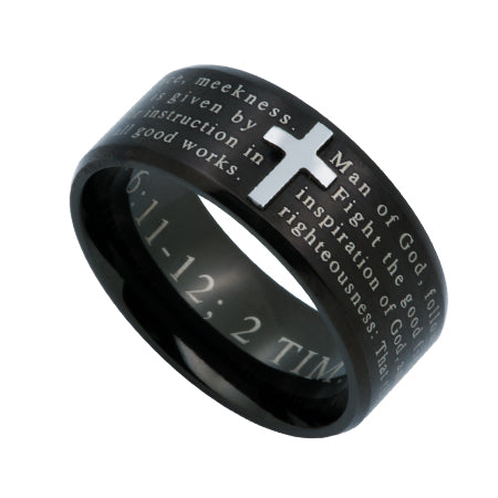 Black Logos Ring KingdomWear