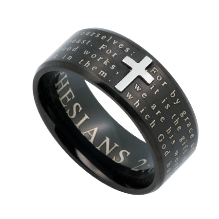 Black Logos Ring KingdomWear
