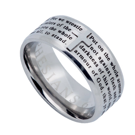 Silver Logos Ring KingdomWear
