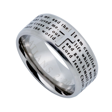 Silver Logos Ring KingdomWear