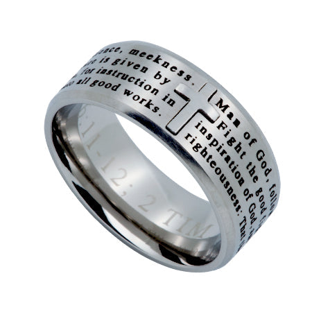 Silver Logos Ring KingdomWear