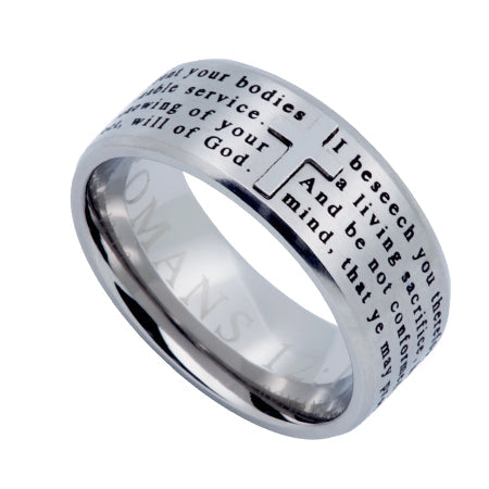 Silver Logos Ring KingdomWear