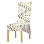 Long Backrest High Elastic Chair Cover European Backrest Seat Cover Home Washable Living Room Restaurant Hotel Party Banquet Dining Chair Cover Stretch Chair Slipcover, Spandex Elastic Removable Washable Chair Seat Covers Protector for Dining Room Stevvex