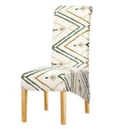 Long Backrest High Elastic Chair Cover European Backrest Seat Cover Home Washable Living Room Restaurant Hotel Party Banquet Dining Chair Cover Stretch Chair Slipcover, Spandex Elastic Removable Washable Chair Seat Covers Protector for Dining Room Stevvex