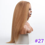 Long Kinky Straight Synthetic Wigs for Black Women