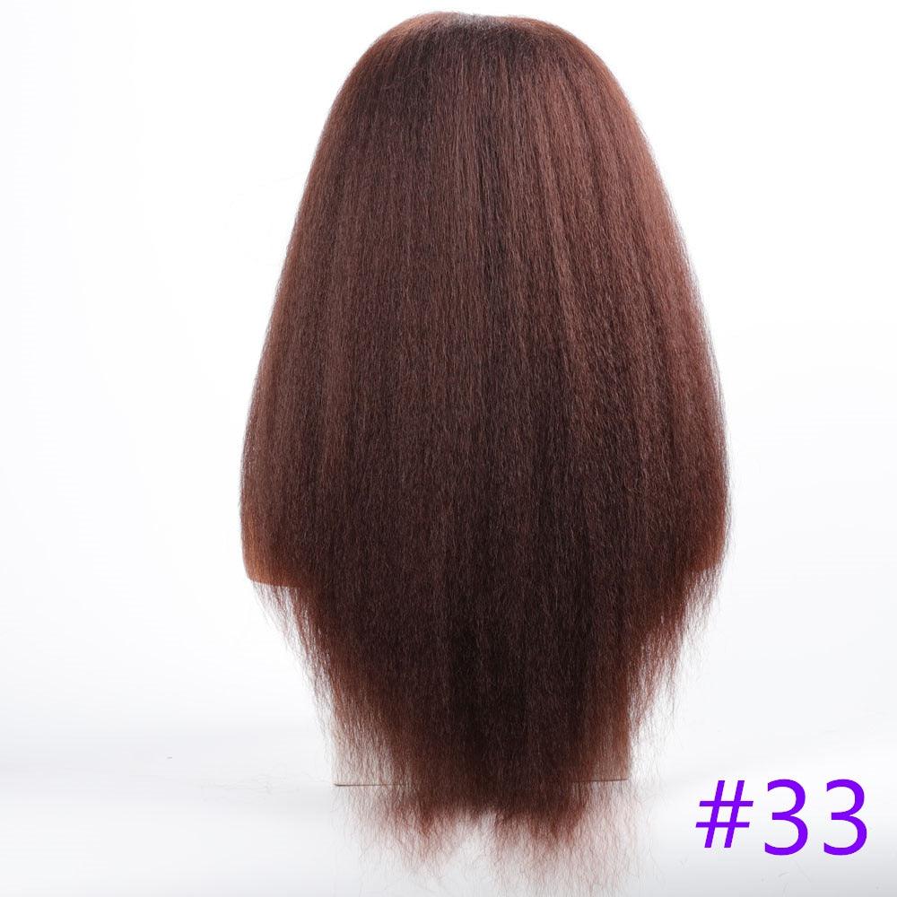 Long Kinky Straight Synthetic Wigs for Black Women