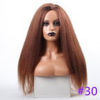 Long Kinky Straight Synthetic Wigs for Black Women