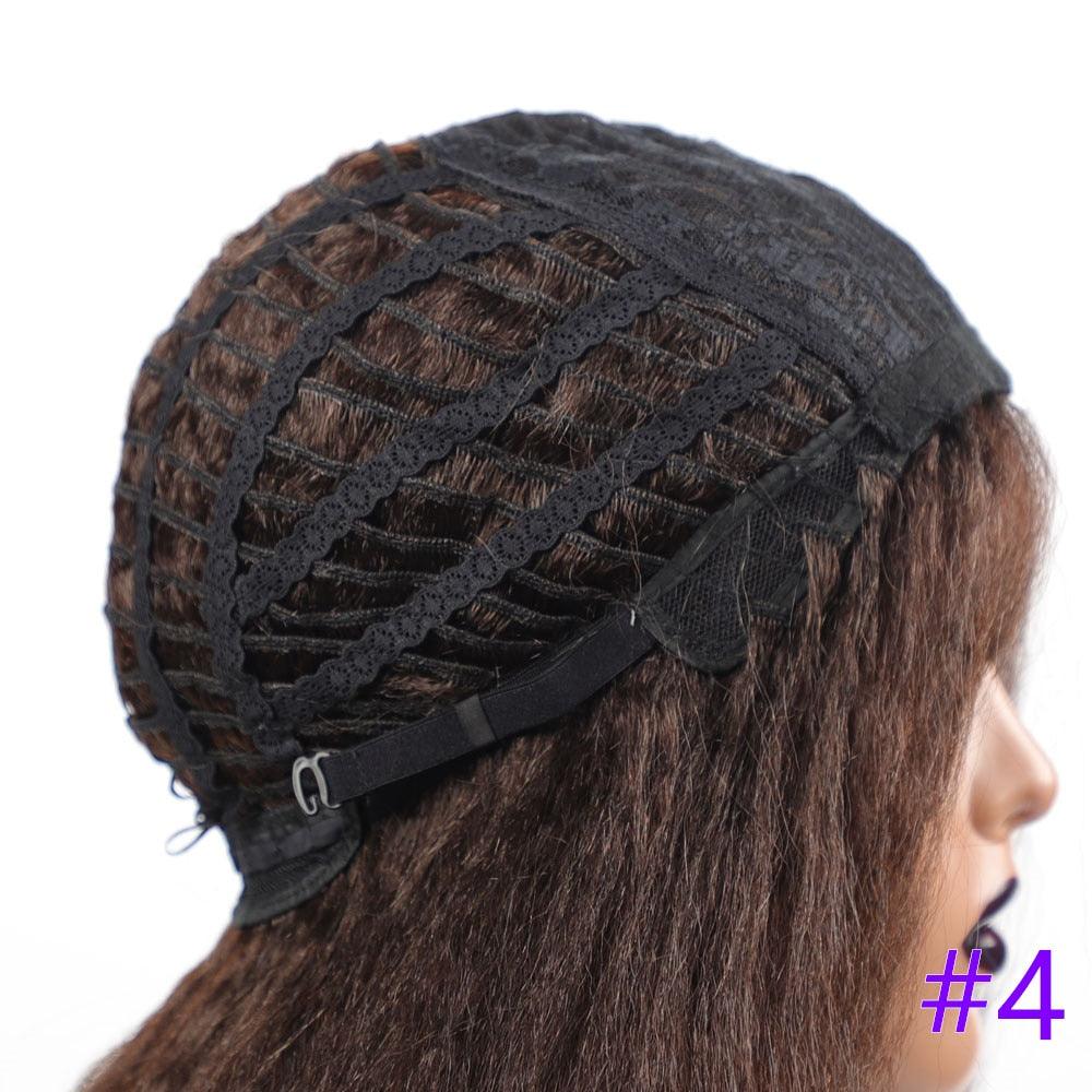 Long Kinky Straight Synthetic Wigs for Black Women