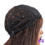 Long Kinky Straight Synthetic Wigs for Black Women