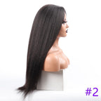 Long Kinky Straight Synthetic Wigs for Black Women