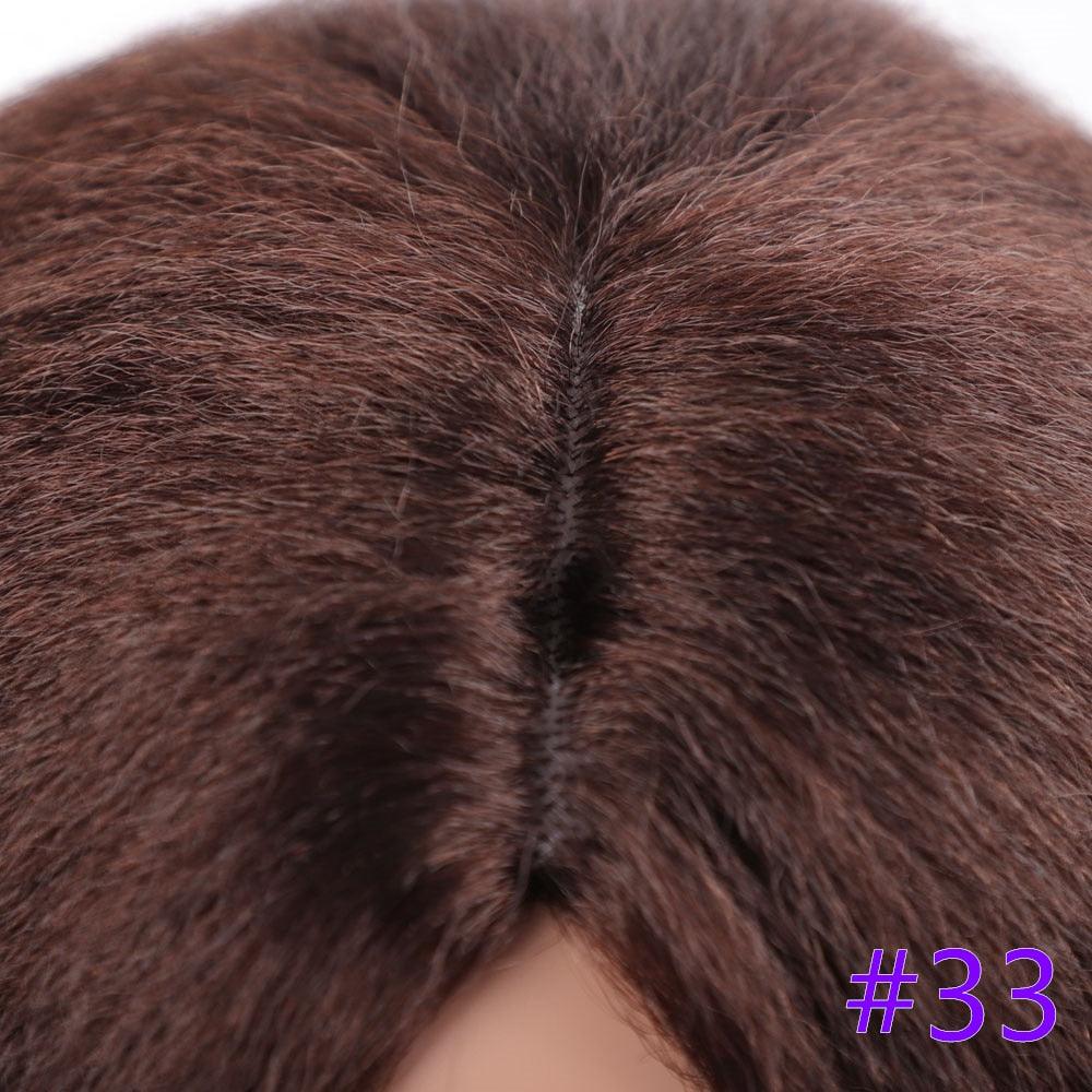 Long Kinky Straight Synthetic Wigs for Black Women