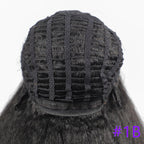 Long Kinky Straight Synthetic Wigs for Black Women